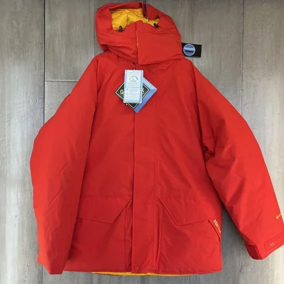90's MARMOT GORE‑TEX MOUNTAIN PARKA L Vintage 90s Marmot 3 Ply Goretex Mountain Parka Jacket Size